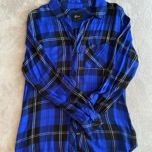 Rails Plaid Button-Down Shirt Size Small